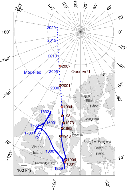 True North vs. Magnetic North