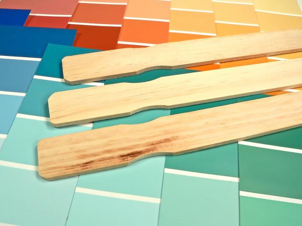 DIY Paint Stick Fridge Magnet