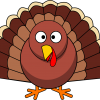 Cork Turkey Magnets